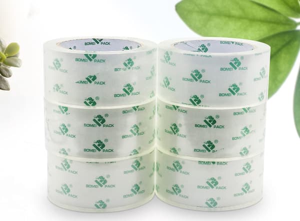 Kristallklar packtejp, 6 rullar 2Mil x1,88 60 yards