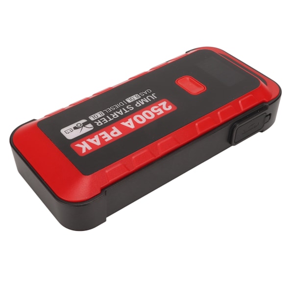 Bilbatteri Jump Starter 2500A 25800mAh USB Hurtiglading LCD-skjerm Bærbar Jump Starter for 12V Kjøretøy Camping