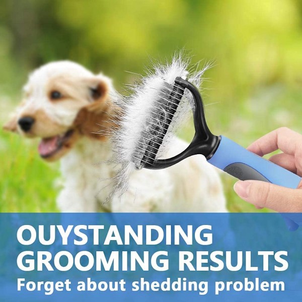 Undercoat Rake til Hunde, Dyrepleje, Kattekam, Fjernelse