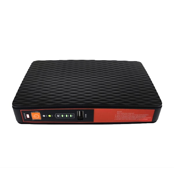 Wifi Router Kamera UPS Litiumbatteri Backup Avbruddsfri Strømforsyning