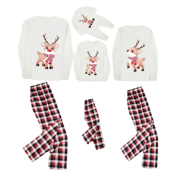 Perhejoulu-pyjamat - Yhteensopivat pyjamat koko perheelle lapsille Kid 2