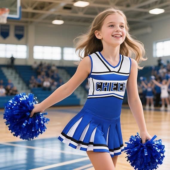 Heppekors-kostumer til piger Halloween-optrædenstøj Rose Red with Accessories 140cm
