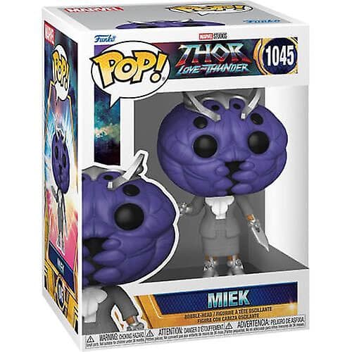 Høykvalitets Thor 4: Love and Thunder Miek Pop! Vinyl Samleobjekt Actionfigurer