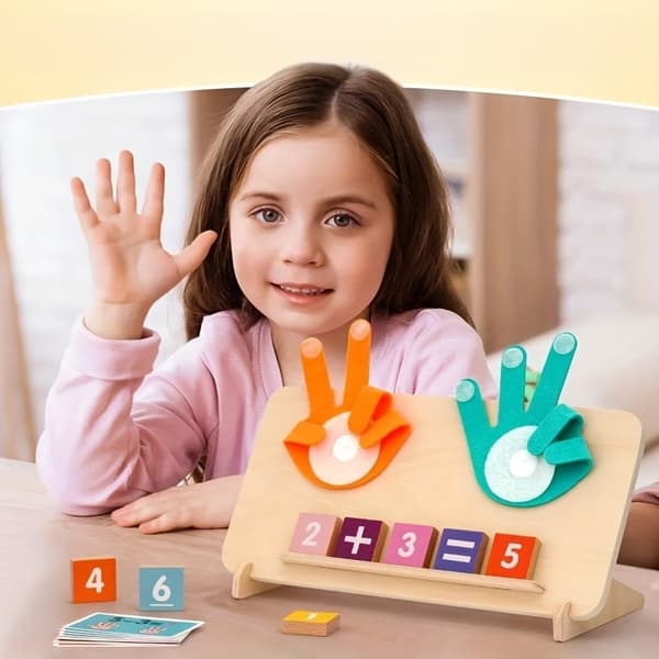 2-Størrelses Rum Planet Plys Solsystem Univers Planet Elskere Gave - Bløde Polyester Udstoppede Dyr med 8 Farvemuligheder, Holdbart Rum-Tema De Finger math teaching