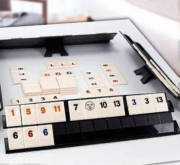 Rummy Spil Rummy Brætspil til 2 til 4 spillere sæt med pose