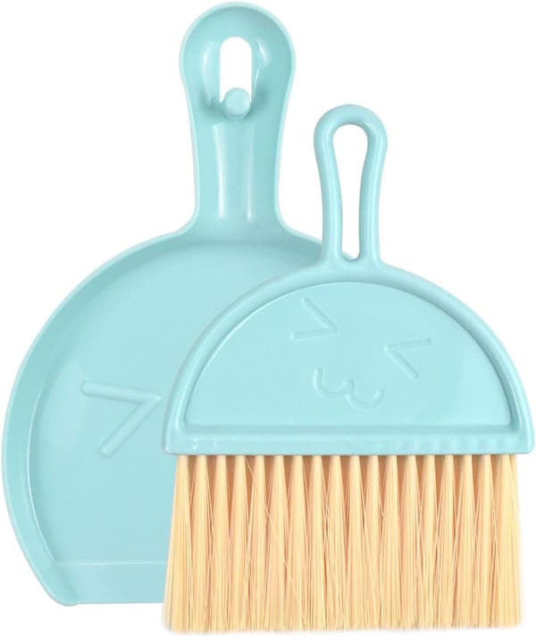 Mini plastskräpkorg och borstar, Mini skräpkorg och set, ,ZQKLA