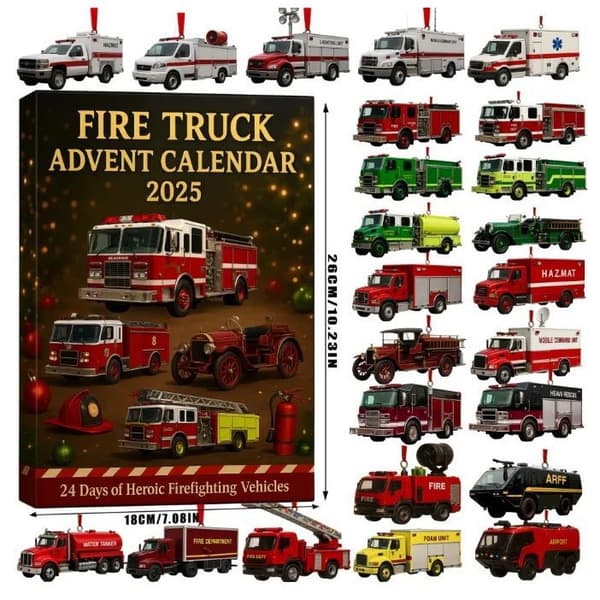 Ny brandbil julekalender Rolls Advent Calendar