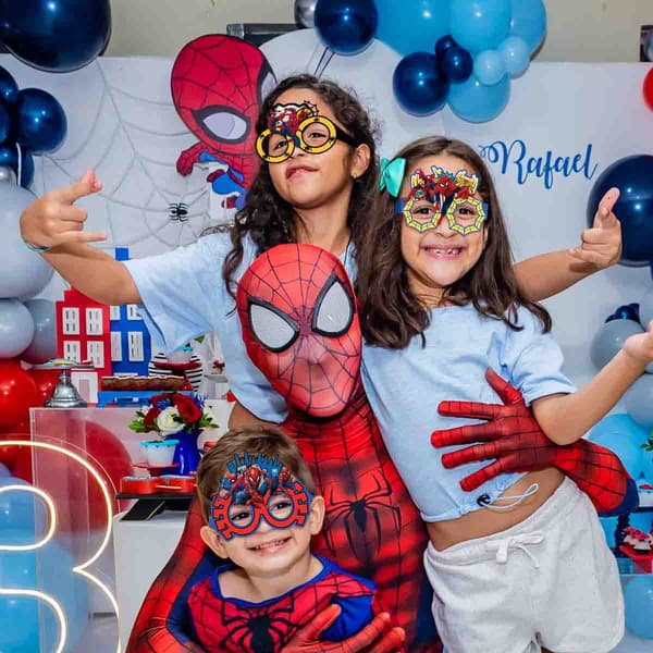 12-pak Spider-Man festbriller sæt: Sjovt fotorekvisit til børnefødselsdagsfester!