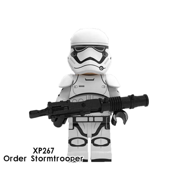 Star Wars byggeklodser legetøjspose til børn - pose KT1034 (XP262-269)
