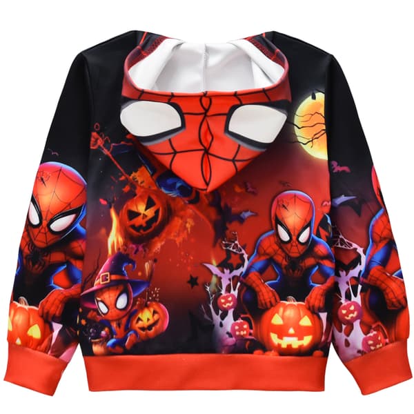 Halloween Superhelt Hettegenser med glidelås for barn og voksne kostyme Model 36317 110 yards