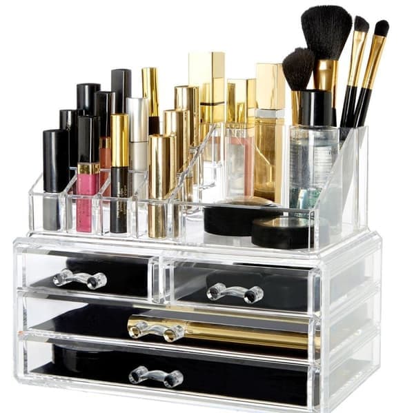 Makeup Opbevaring Makeup Organizer Akryl med 4 Skuffer SF1155