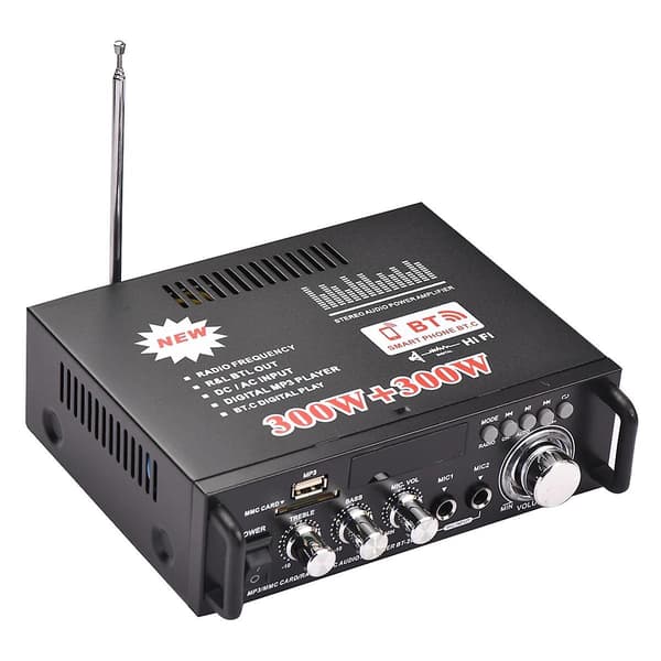 Bt-298a Mini Audio Forstærker 2ch 300w+300w Til Bil Hjem Bluetooth Digital Audio Receiver Forstærker