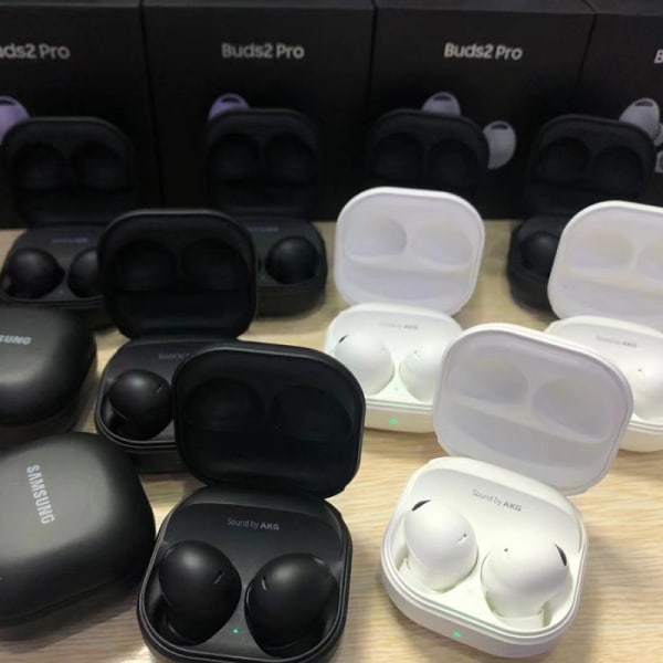 Galaxy Buds2 Pro Trådløse Bluetooth-hodetelefoner Avanserte Samsung Gothic Space Grey R510 Høy konfigurasjon