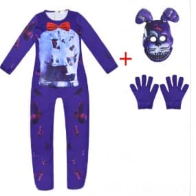 Børns Halloween Kostume Onesie med Hætte 1 140cm