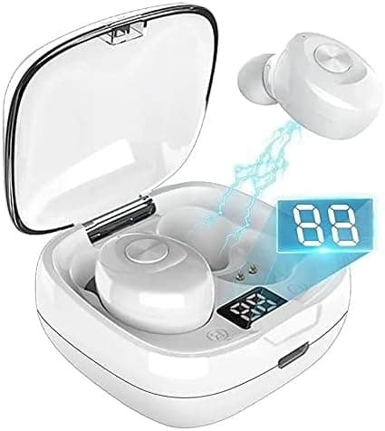 Trådlösa Bluetooth-hörlurar, IPX8 vattentäta och CVC8.0 brusreducering