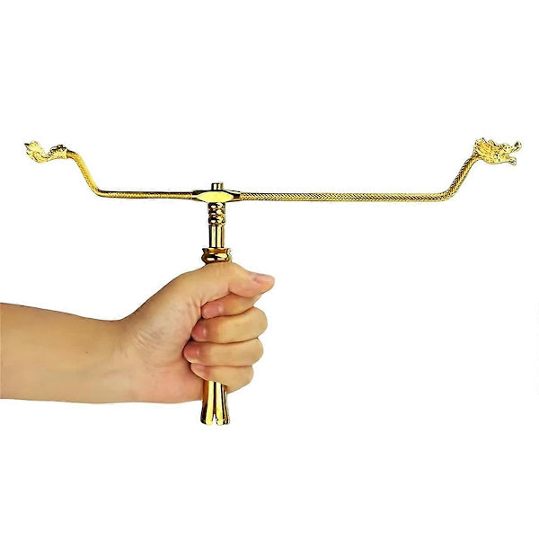 Kobber Dowsing Stænger Divining Stang, Solid Kobber og Messing Drage Søgeværktøjer til Detektering af Guld, Vand