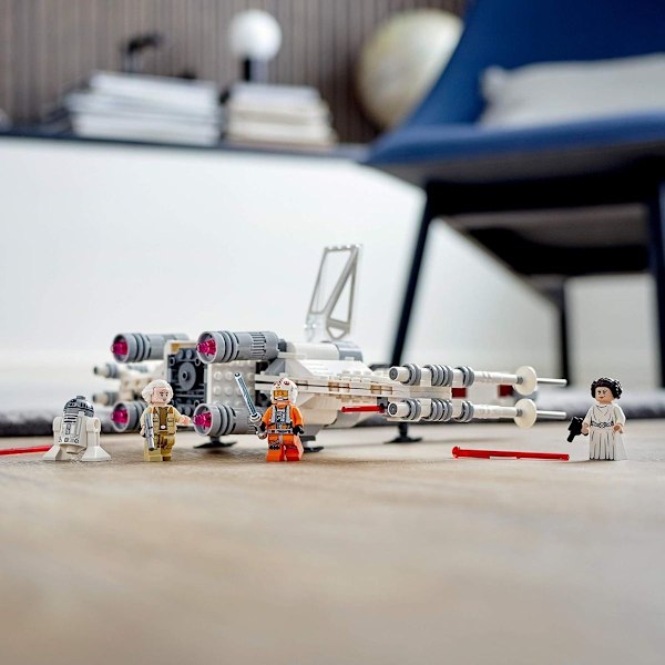 Luke Skywalkers X-Wing Fighter 75301 Fantastisk lekebyggesett for barn, ny KLB