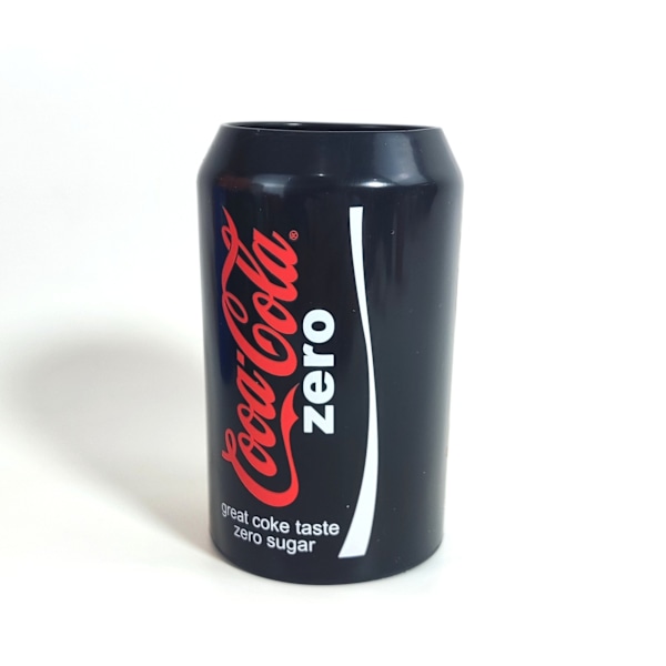 Silikon Coca-Cola-burklock, Coca-Cola-burkdrycksskydd, Coca-Cola-kopplock 355 ml Black 355ML