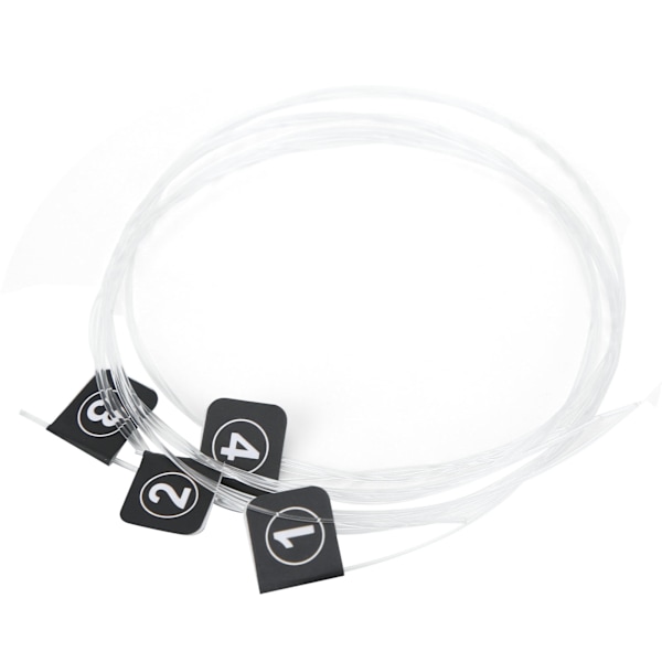 stk. Fluorocarbon Strenge Instrumentdele til Guitar eller Ukulele Universalstrenge TX-1