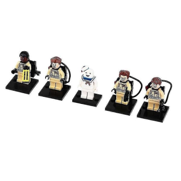 5 st/set Ghostbusters docka present hem diy byggkloss leksak action xiXi