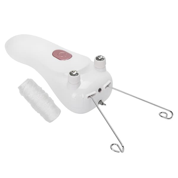 Elektrisk trådepilator hårfjerner USB-lading bomullstrådepilator (Host bomullstråd USB-kabel) (Rosa)