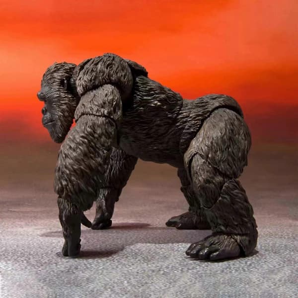 King Kong Monster Gorilla 5\" actionfigur med stridsøkse figur VS Godzilla, Kampagne