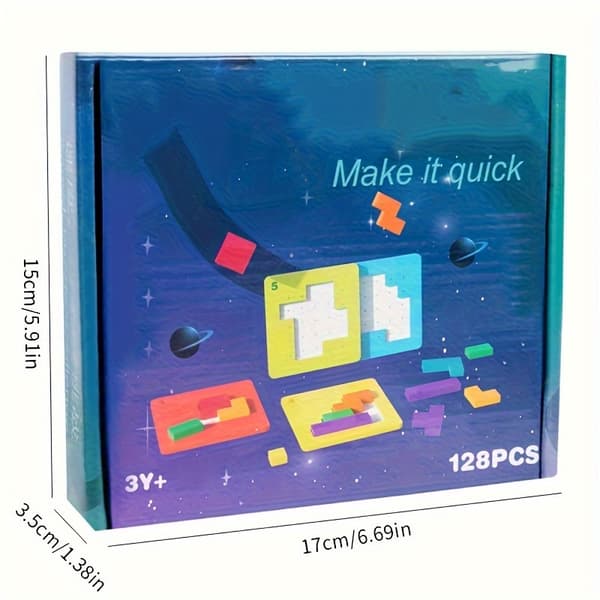 2-Størrelses Rum Planet Plys Solsystem Univers Planet Elskere Gave - Bløde Polyester Udstoppede Dyr med 8 Farvemuligheder, Holdbart Rum-Tema De 108 Building Blocks+20 Cards