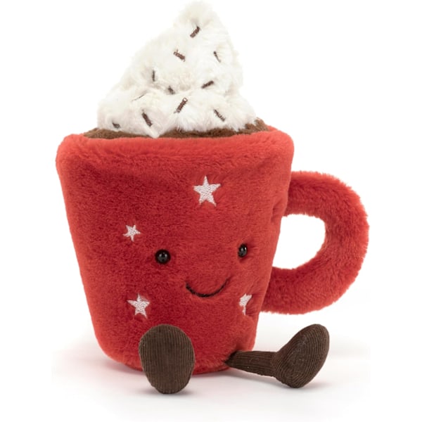 Jellycat Funny Varm Sjokolade – H: 19 cm x L: 9 cm