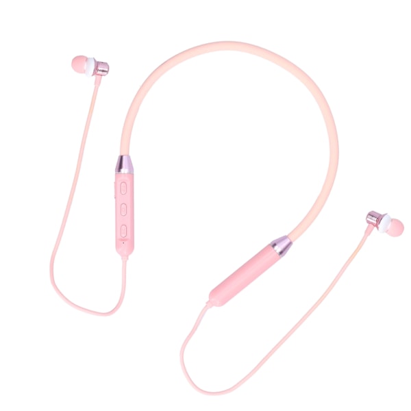 Kaulaan asennettavat Bluetooth 5.1 -kuulokkeet, langattomat, melua vaimentavat urheilu- ja matkapuhelinkuulokkeet, pinkki