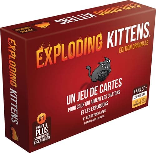 Asmodée Exploding Kittens partyspill