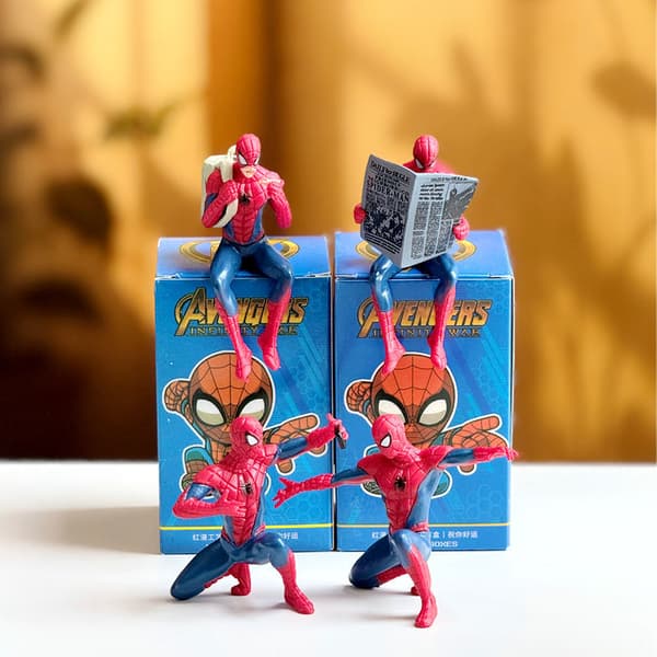 Spider-Man Dagligdag Figurer – Samlermodeller, Dukker og Bilpynt Flat color box