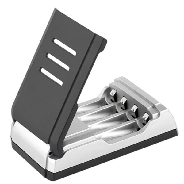SQBB Universal Batterilader LCD Lader For 4 AA AAA Hurtiglader