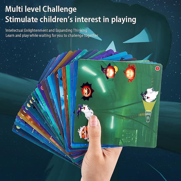 Ghost Catcher Ghost Hunter Smart Games Brætspil 60 Udfordringer med Løsning IQ Træning