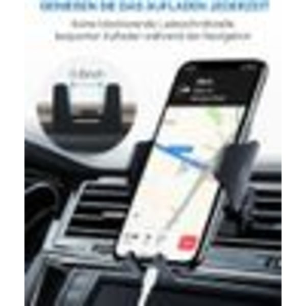 3-in-1 Autopuhelinpidike, Ilmastointiaukko- ja Imu Kuppi Puhelinpidike, Universaali Autopidike, Älypuhelinpidike
