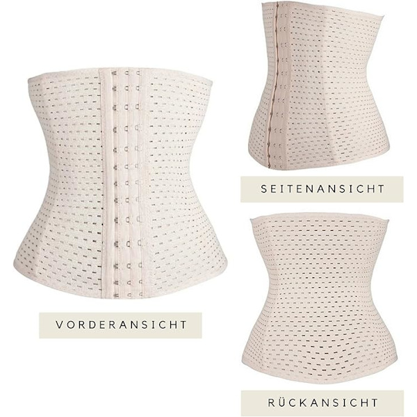 Vyötärötreenaaja pehmeällä terästangolla - Rintaurheilukorsetti (beige) - Korsetti - Muotoilija - Saatavana myös pluskoko 3XL