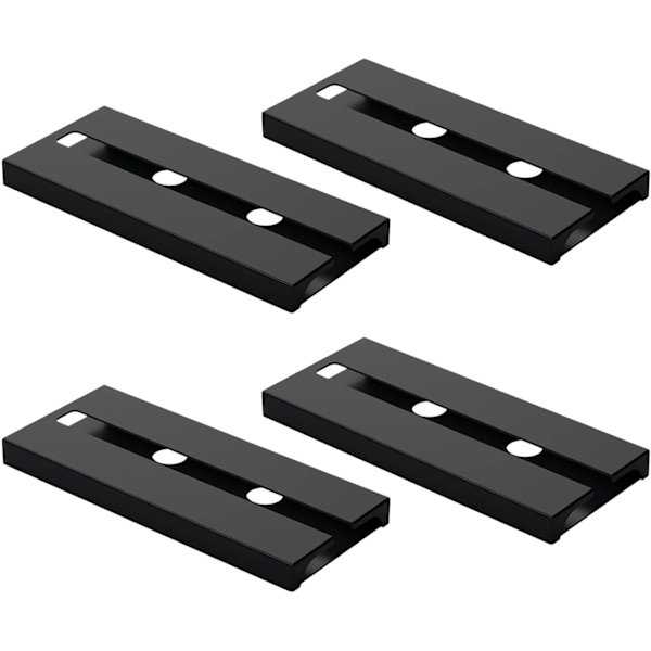 4-pack, Hängande Under-Hyllan Vinglasställ, Vinglasställ Väggmontering