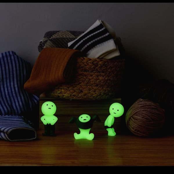 Original Smiski Corner Luminous Elf Series Blind Box, Figur Gave, Tilfeldig Stil, 1 stk Dressing