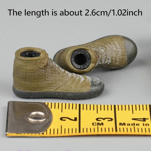 1/12 Skala Sko Kollektion Robust Mode Miniature til 6\" Figurer Udklædning