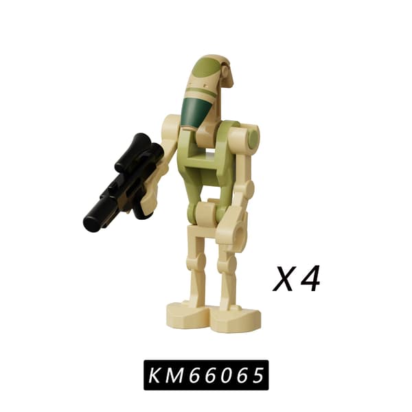 Star Wars serie kamprobot samle byggesten minifigur børnelegetøjspose PG635