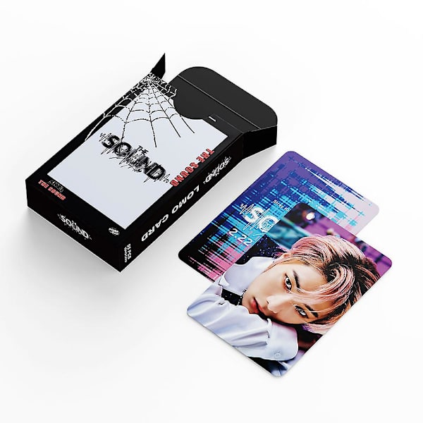 Stray Kids valokuvakortti, 55 kpl, Stray Kids 2023 The Suon uusi albumi valokuvakortti Kpop Stray Kids Lomo -kortit (FQ)