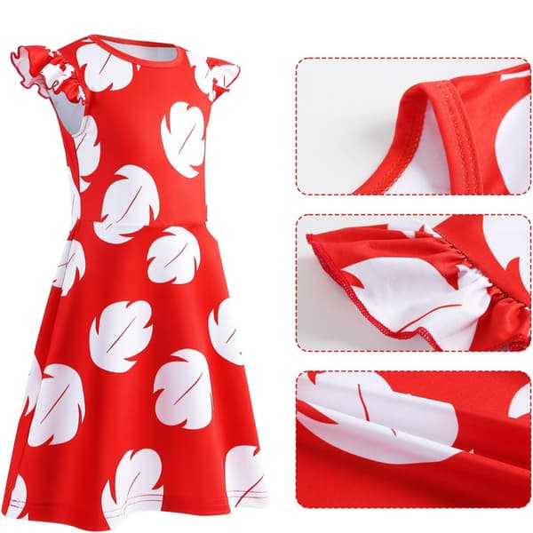 Flickklänning med volangärm – Söt vardagsoutfit för barn Accessories 130 yards