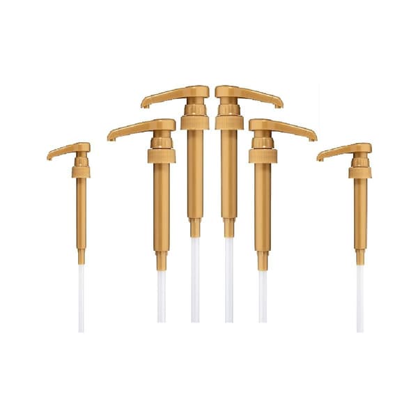 6st Kaffesirapspump Dispenser Sirapspump för Kaffesirapsflaska Kaffesirapspump Dispenser
