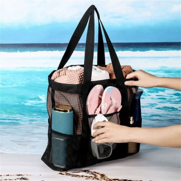 Stor Strandtaske Nettaske