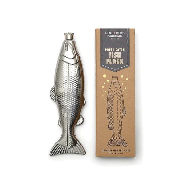 Herr Hardware Fiskdesign Rostfri Fickplunta