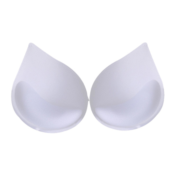 Par Bra-puter Push Up-innsatser Bra-kopper Erstatning Br black One Size 3pcs