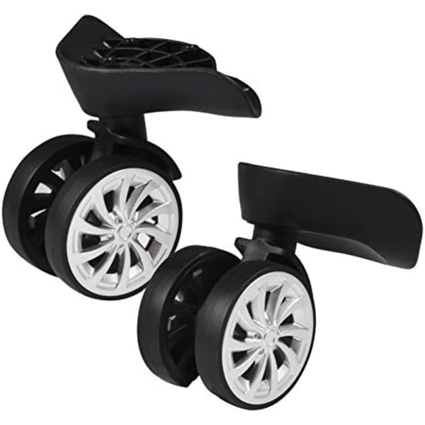 360° Drejelige Hjul Udskiftning Bagage Rejse Kuffert Hjul
