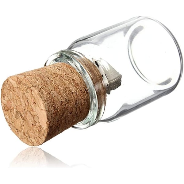 Flaske 32GB USB Flash Pen Drive Memory Stick Data Storage Transparent Glas Kork