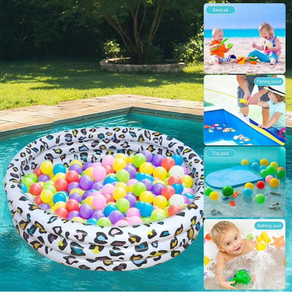 Barnplaskpool, uppblåsbar plaskpool, swimmingpool, uppblåsbar pool, uppblåsbar barnpool, babypool, portabelt badkar Z