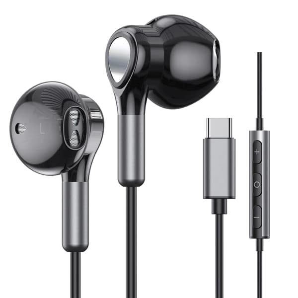USB C Hörlurar för Samsung Galaxy S22 Ultra S21 FE S20 A53