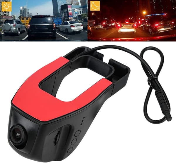 Universal USB Bil DVR Kjøreopptaker GPS HD 1080P Dash Cam HD Front for Android Ryggekamera System